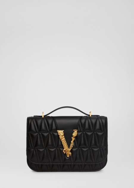 Geanta De Umar Versace Versace Quilted Virtus Dama | URYNAMX-23